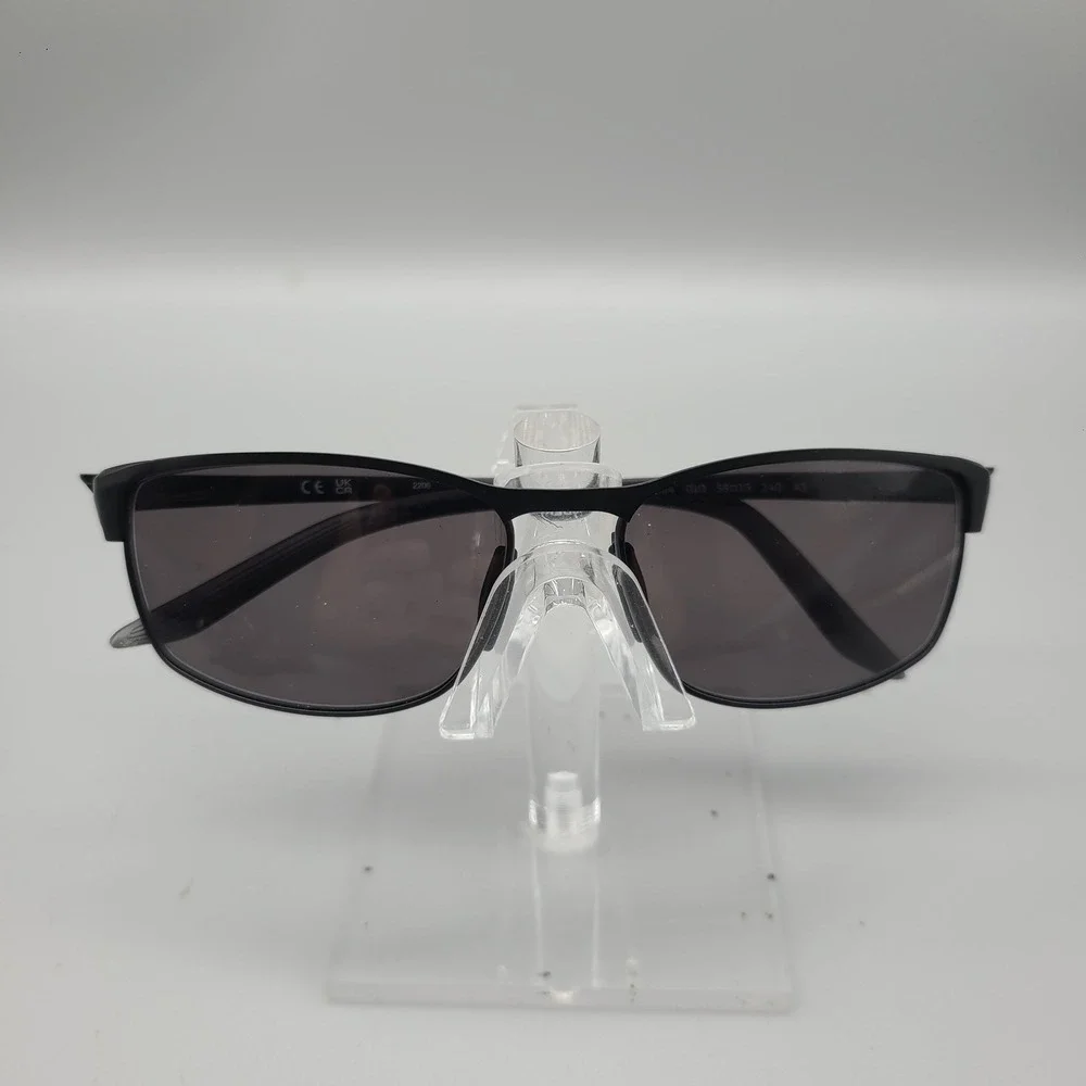 Nike Modern Metal Sunglasses Matte Black Grey Lens DZ7364 010 58-15-140 Mens